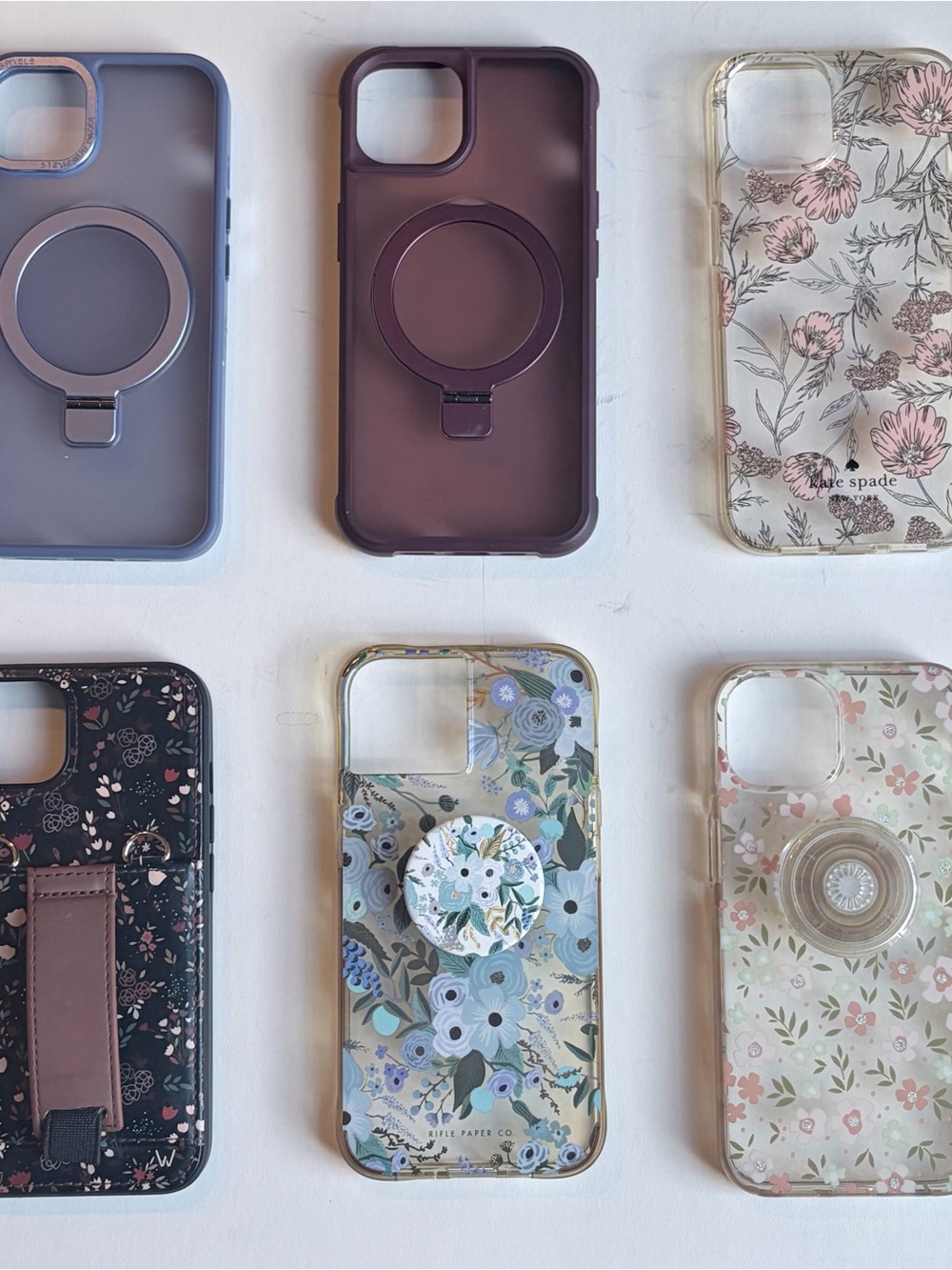 iPhone 13/14 Cases - including Walli, Rifle Paper Co, and Kate Spade.